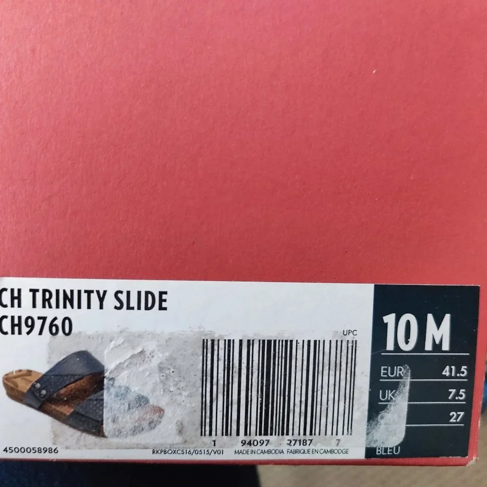 Cobb Hill trinity slide flat slipper grey women's size 10M eur 41.5 - Picture 5 of 8